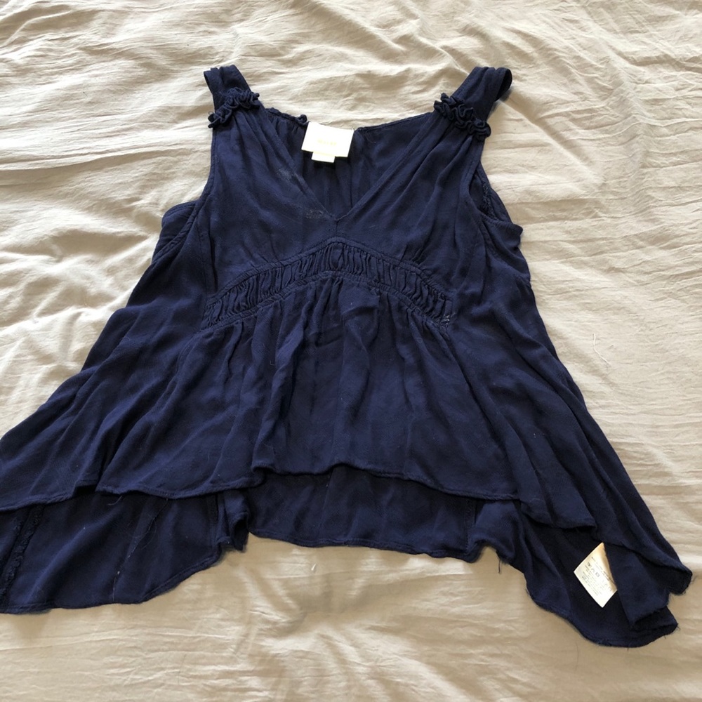 Cute Navy Blue top